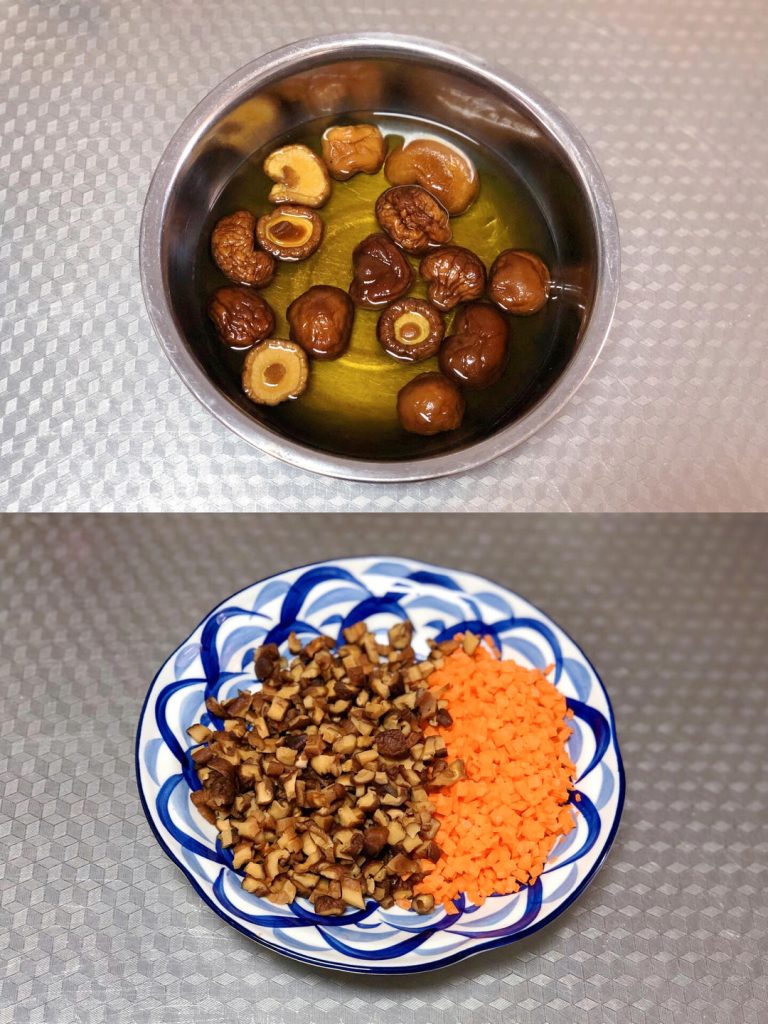 Prepare the Rice and Mushrooms