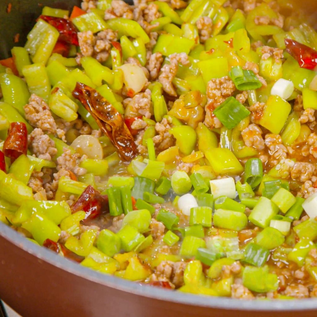 Sauce and Serve: Give your prepared sauce a quick stir