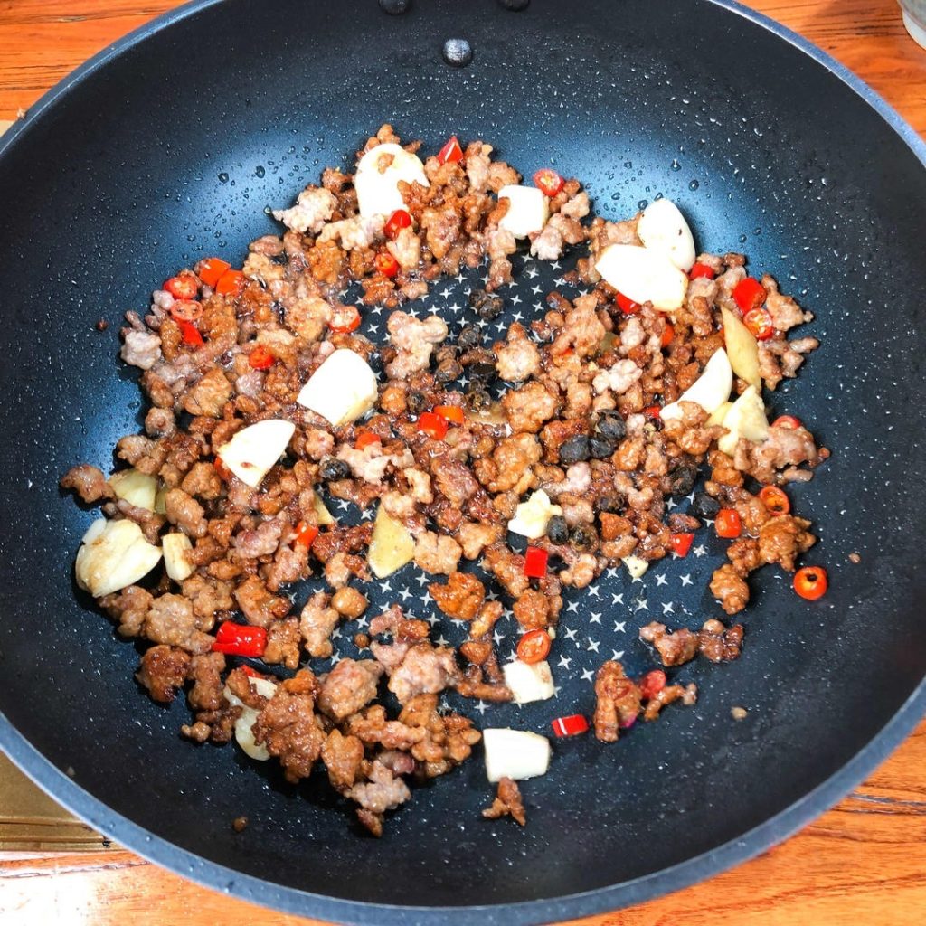 Color and Flavor the Meat