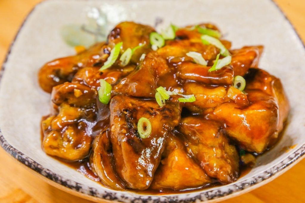 Sweet and Sour Eggplant
