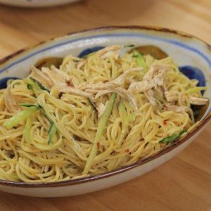 Szechuan Cold Noodles with Shredded Chicken