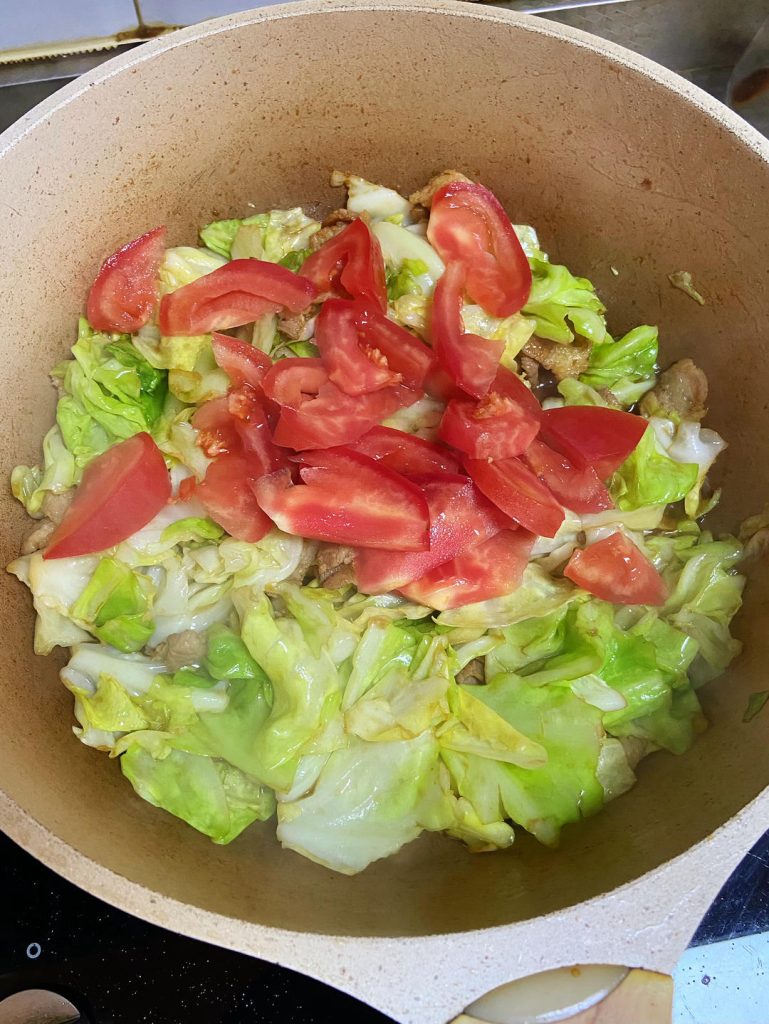Add Tomatoes and Season
