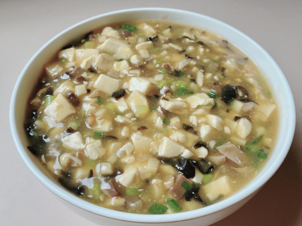 Finish Toss in the chopped scallions