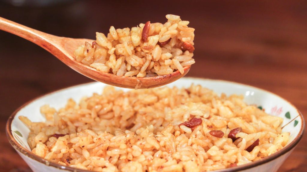 Golden Egg Fried Rice with Soybean Paste