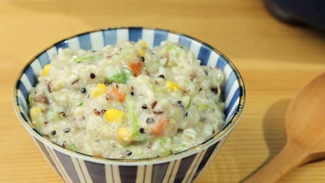 Mediterranean Shrimp & Vegetable Congee (Healthy 30-Minute One-Pot Meal ...