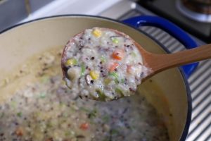Beef and Vegetable Mixed Grain Porridge