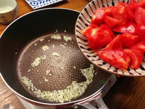 Stir-Fry Aromatics & Tomato