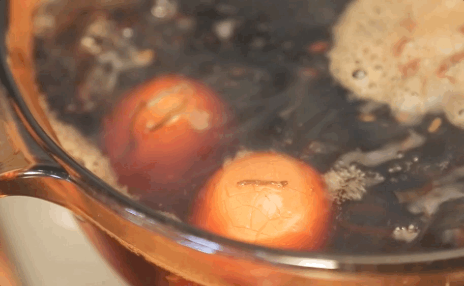 The Steep (Crucial Step) Turn off the heat. Do not remove the eggs. Let the pot cool down naturally to room temperature. Once cool, transfer the eggs and the liquid into a sealed container and place it in the refrigerator.
