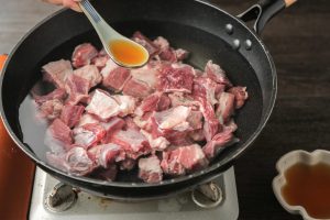 Blanch the Beef