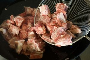 Blanch the Ribs