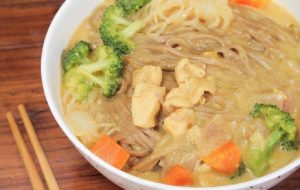 Curry Chicken Soba Noodles