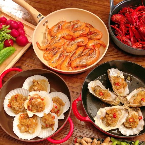 Stovetop Seafood Barbecue