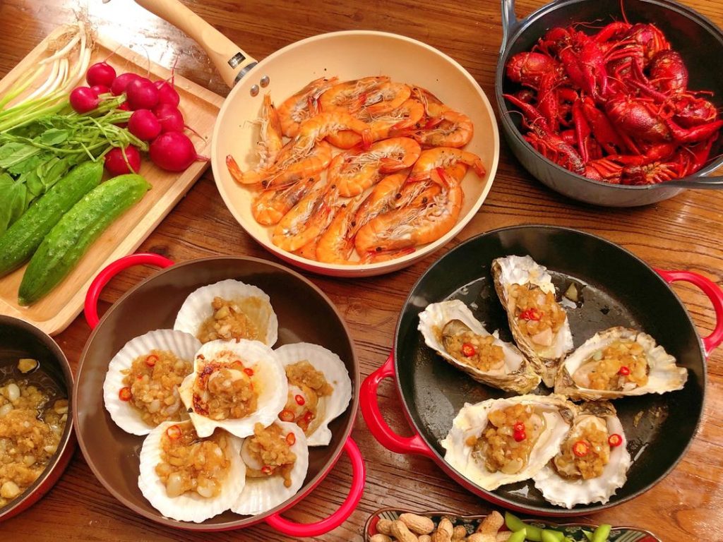 Stovetop Seafood Barbecue