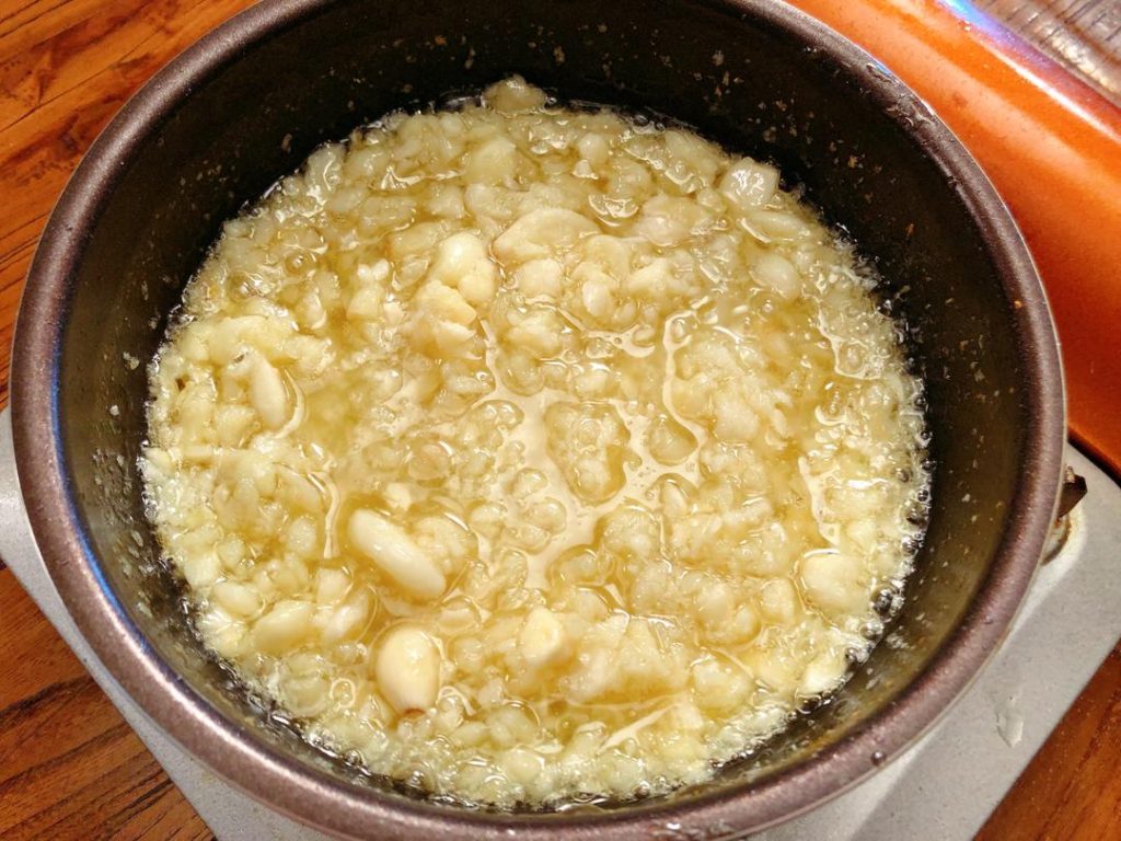 Season: Stir in 2 tablespoons of Light Soy Sauce, 1 tablespoon of Oyster Sauce, 1/3 tablespoon salt, and 1/3 tablespoon sugar. Mix well and set aside.