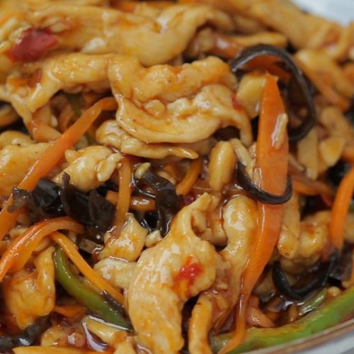 Fish-Fragrant Shredded Chicken