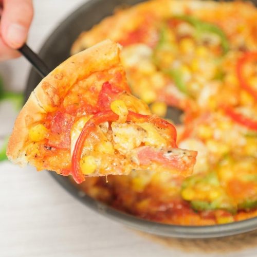 Homemade Seafood Pizza