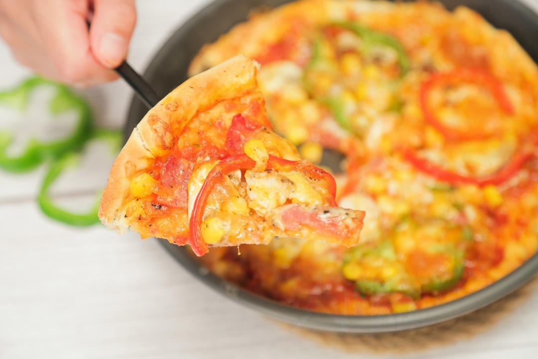 Homemade Seafood Pizza