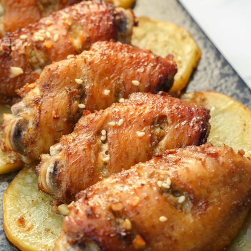 Honey Roasted Chicken Wings (Mizhi Kao Jichi)
