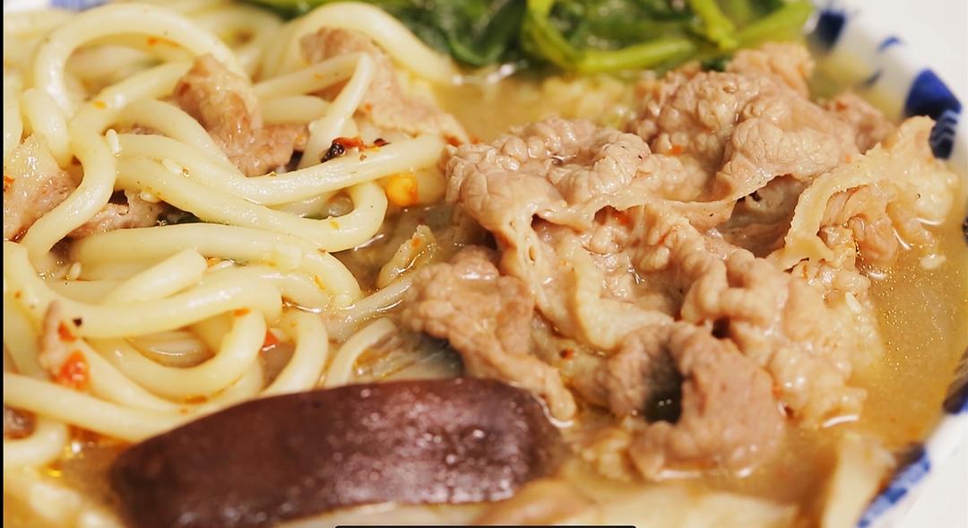 Korean Beef Hot Pot Noodle Soup