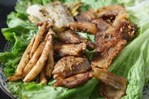 Pan-Fried Pork Belly