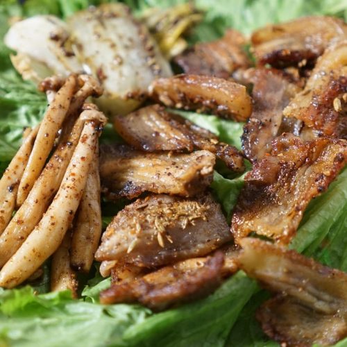 Pan-Fried Pork Belly