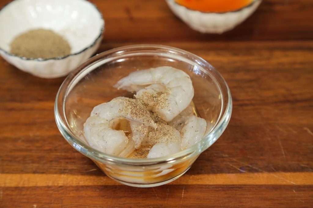 Marinate Shrimp