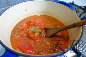 Simmer the Tomatoes