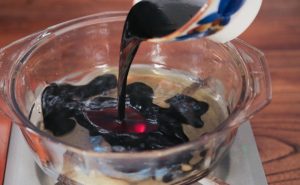 Make the Sauce In a small bowl, mix the light soy sauce, dark soy sauce, and sugar.
