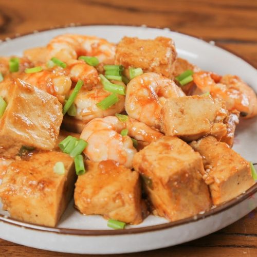 Shrimp and Tofu Stir-Fry