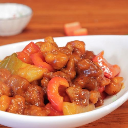 Sweet and Sour Pork with Pineapple