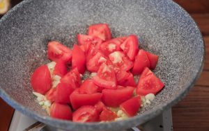 Sauté the Tomato Base