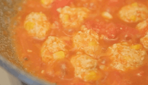Simmer in Sauce