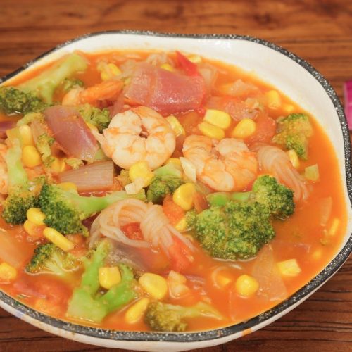 Tomato Konjac Shrimp