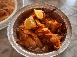 Air Fryer Salmon Bones