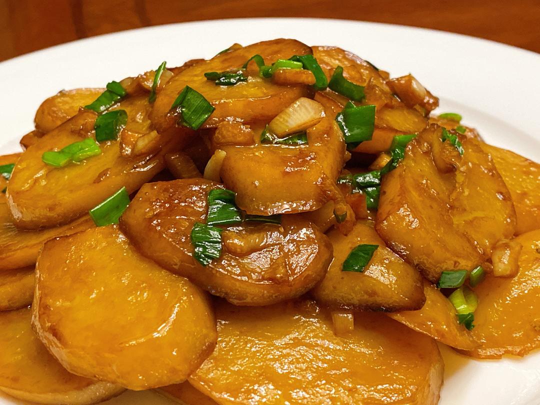 Braised Potato Slices