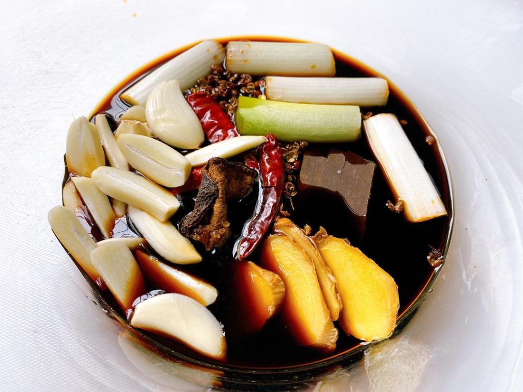 Make the Brine: In a large pot, combine the water and all the brine ingredients. Bring the mixture to a boil and let it simmer for 2 minutes. Taste it—it should be slightly saltier than a normal soup broth. Crucial: Allow this brine to cool completely to room temperature before adding the chicken to prevent premature cooking and bacteria growth.