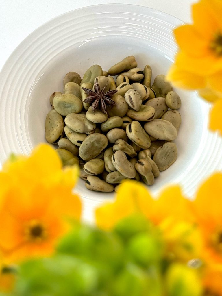 Spiced fava beans