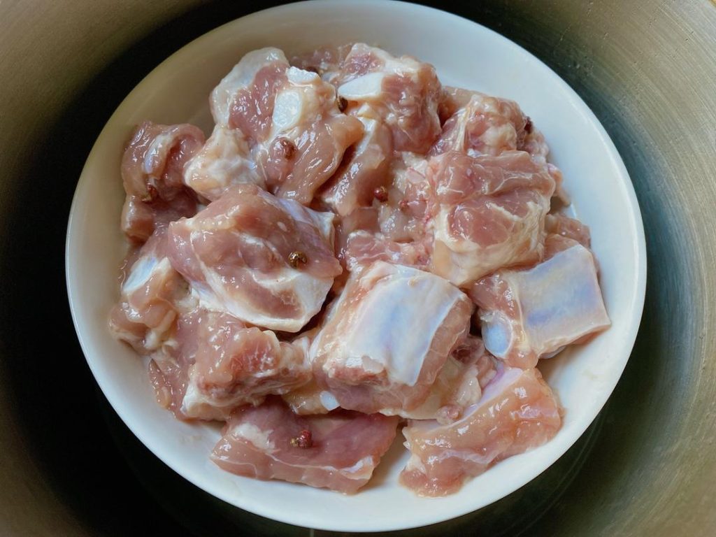 Steam (35 minutes): Transfer to a heat-proof plate. Steam in a pressure cooker or traditional steamer over medium-high heat for 35 minutes until the ribs are easily pierced with a fork.