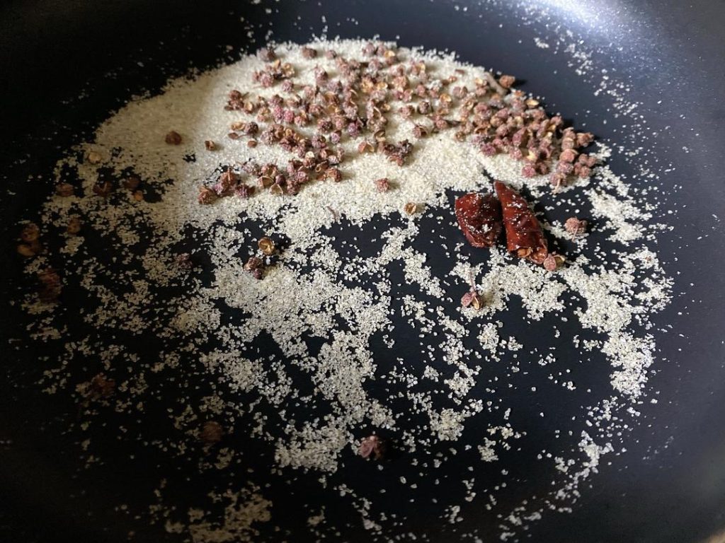 Dry Roast the Spices (3-5 minutes)
