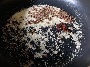 Dry Roast the Spices (3-5 minutes)