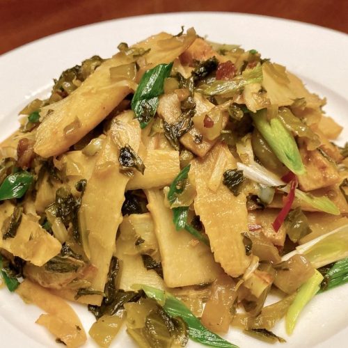 Stir-Fried Winter Bamboo Shoots