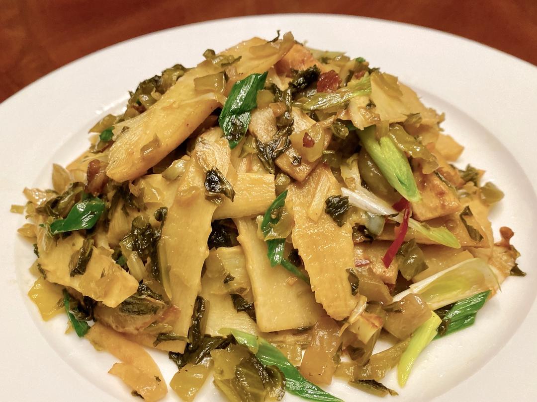Stir-Fried Winter Bamboo Shoots