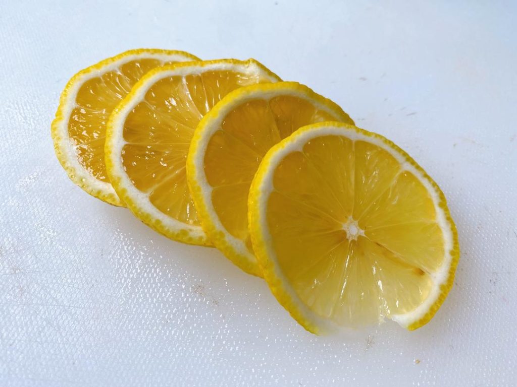Squeeze the juice of half a fresh lemon directly over the dish right before serving.