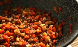 Cook Vegetables & Deglaze