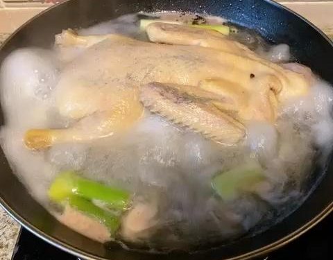 Blanch the Duck (10 minutes)