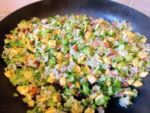 Broccoli Egg Fried Rice