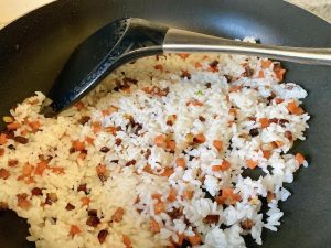 Toast the Rice (2–3 minutes)