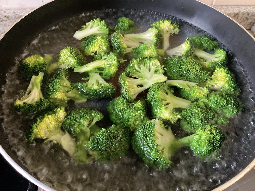 Blanch the Broccoli