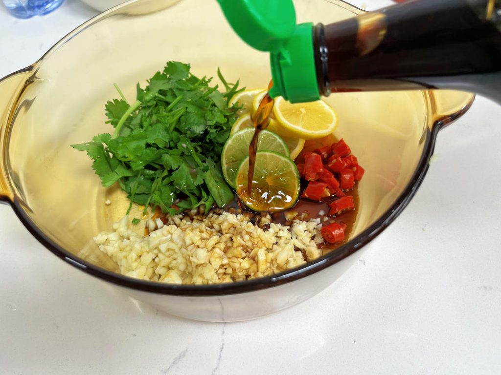 Create the Lao Zhi Marinade