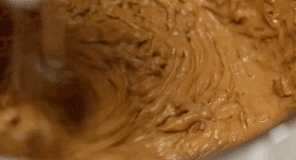 Incorporate Eggs Pour the date paste into a large mixing bowl. Crack in 4 large eggs, one at a time. Using a hand mixer or whisk, beat until large bubbles form.